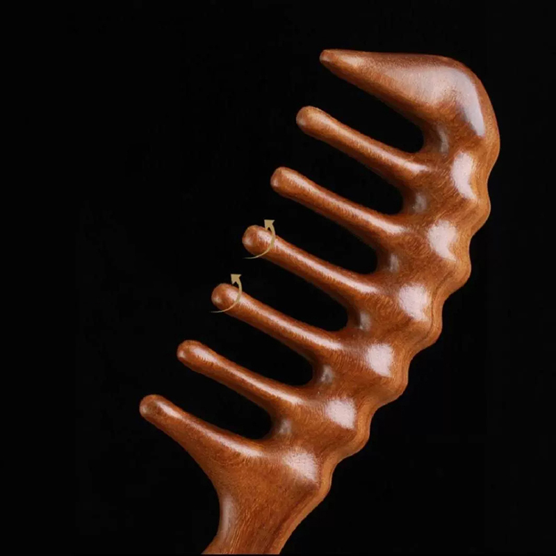 Hair Care Gift - Peines para el cabello de sándalo