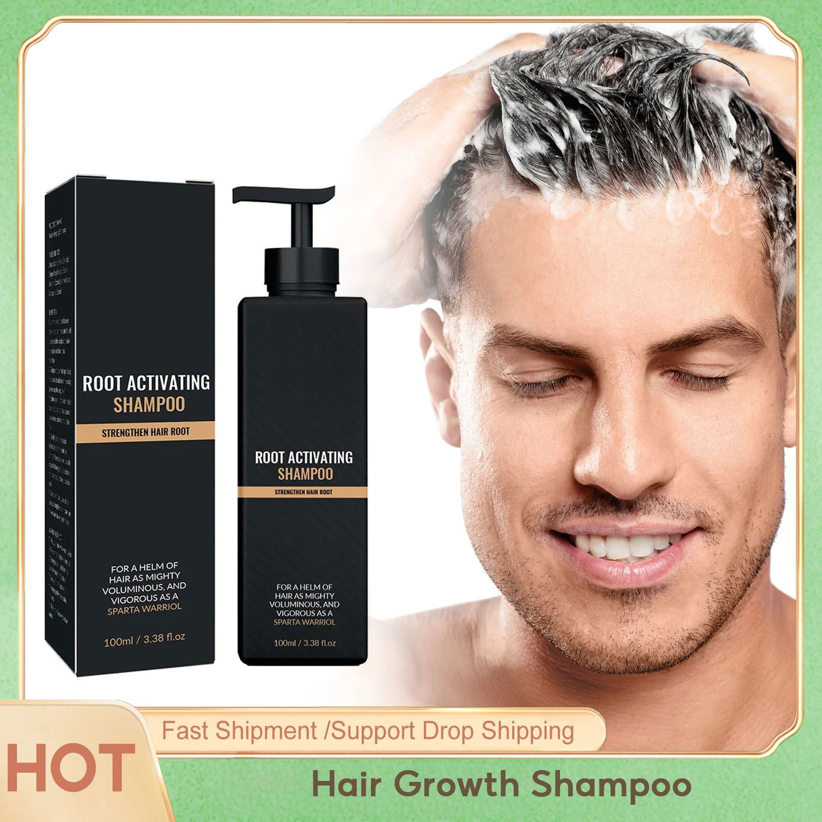 Hair Care Organic - Champú para un crecimiento rápido del