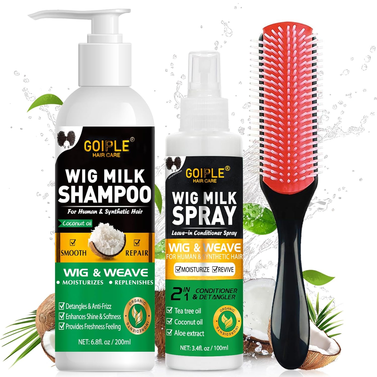 Hair Care Spray - Kit de Cuidado de Pelucas 3