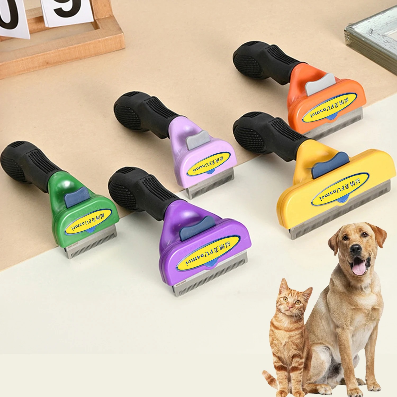 Hair Care Long Hair - Cepillo para Perros, Accesorios de Aseo