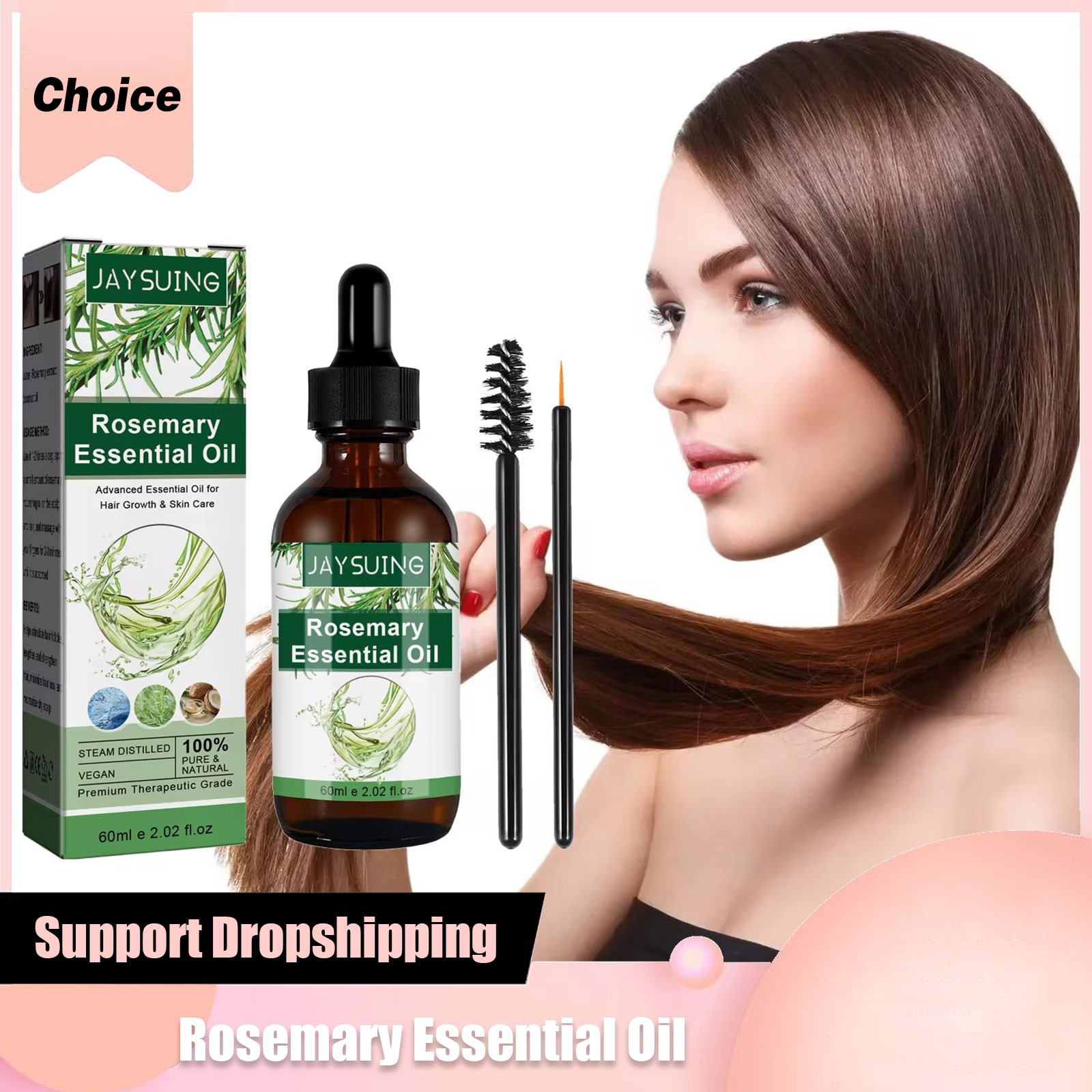 Hair Care Essential Oil - Aceite Esencial de Romero para el