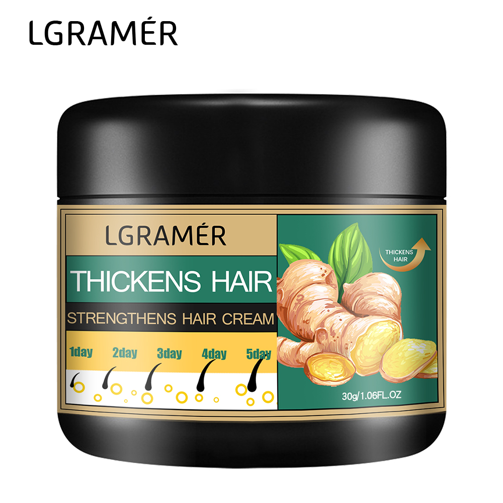 Hair Care Organic - Crema para el cabello de jengibre,