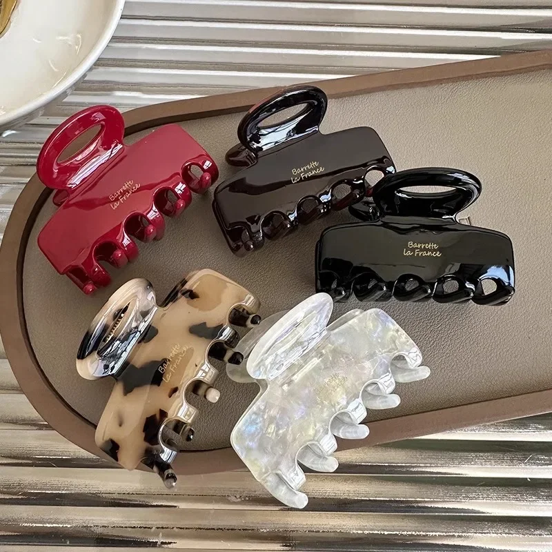 Hair Clip Claw Large - Pinzas para el cabello de acetato