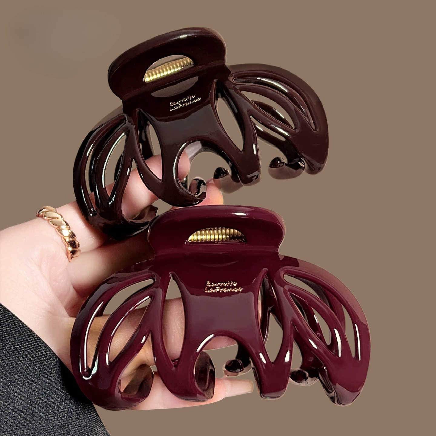 Pinza de Pelo Grande con Diseñ - Hair Clip Claw Large reseña y precio