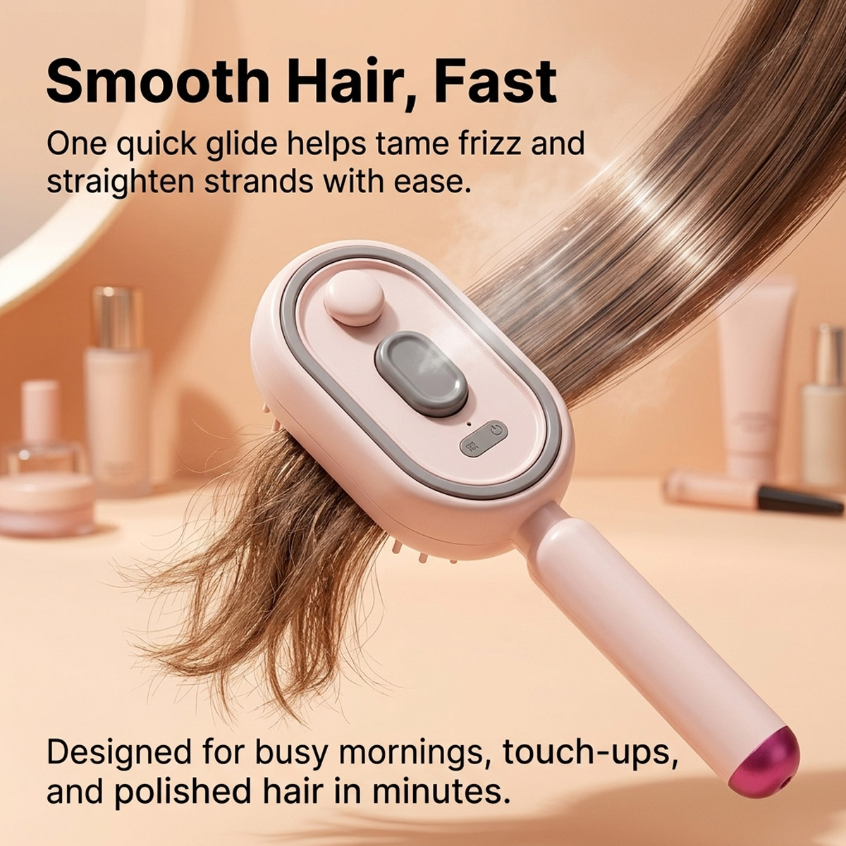 Peine Eléctrico Autolimpiante  - Hair Care Gift reseña y precio