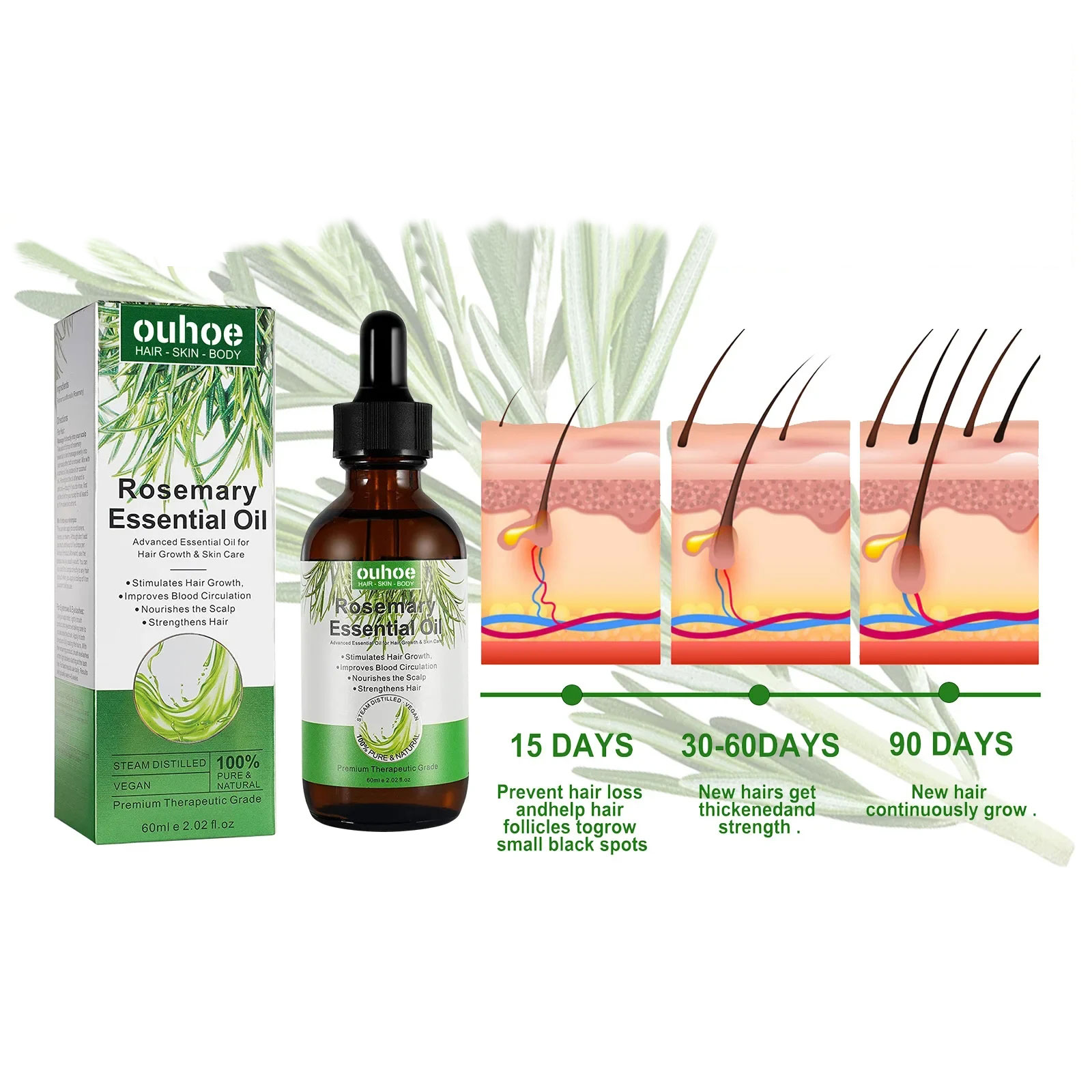 Aceite de crecimiento de cabel - Hair Care Ouai reseña y precio