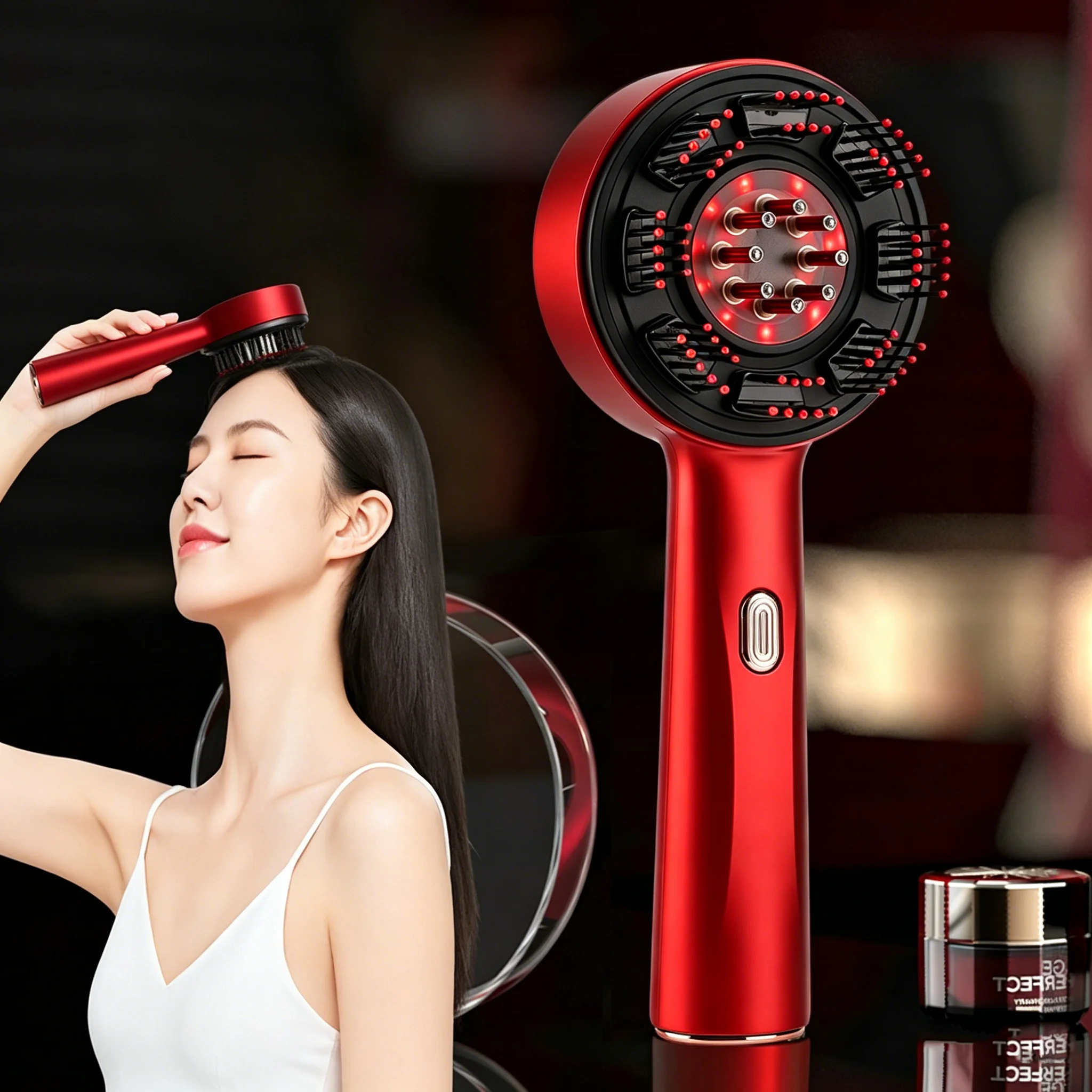 Peine de Masaje Eléctrico Port - Hair Care Essential Oil reseña y precio