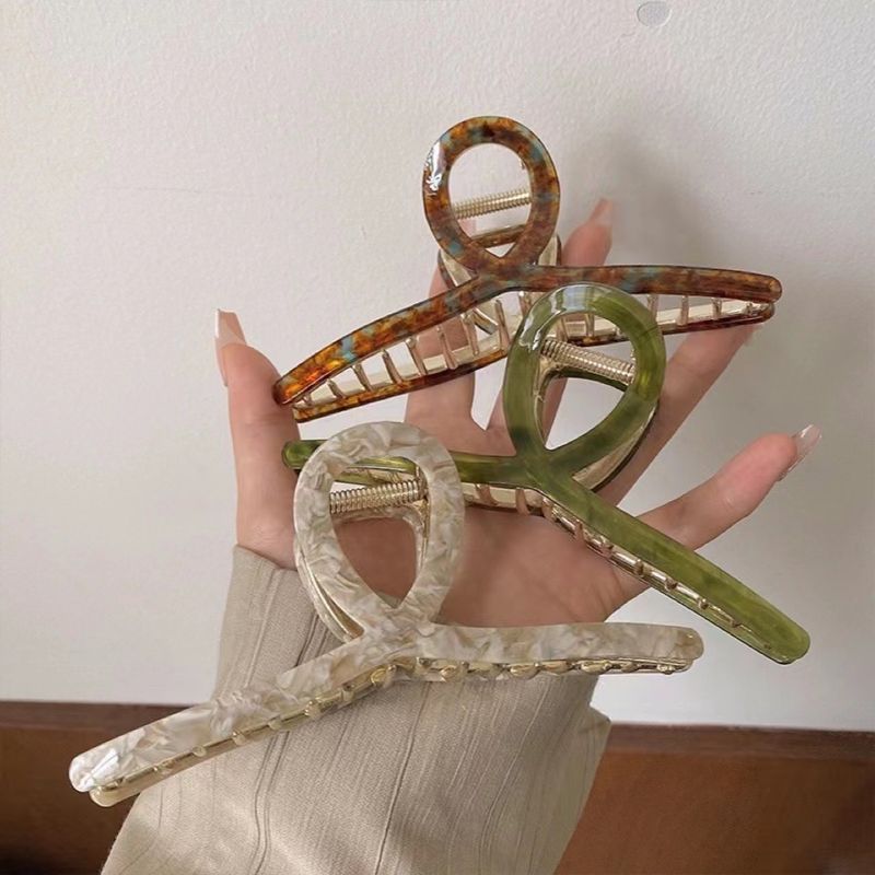 1 clip de agarre de metal, pin - Hair Clip Claw Large reseña y precio