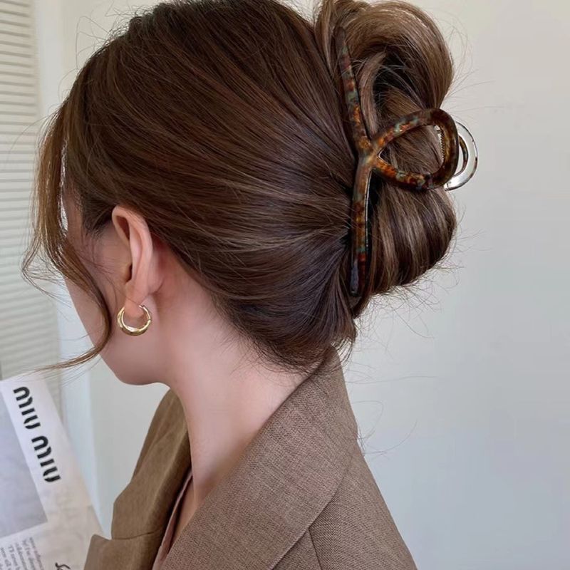 1 clip de agarre de metal, pin - Hair Clip Claw Large reseña y precio