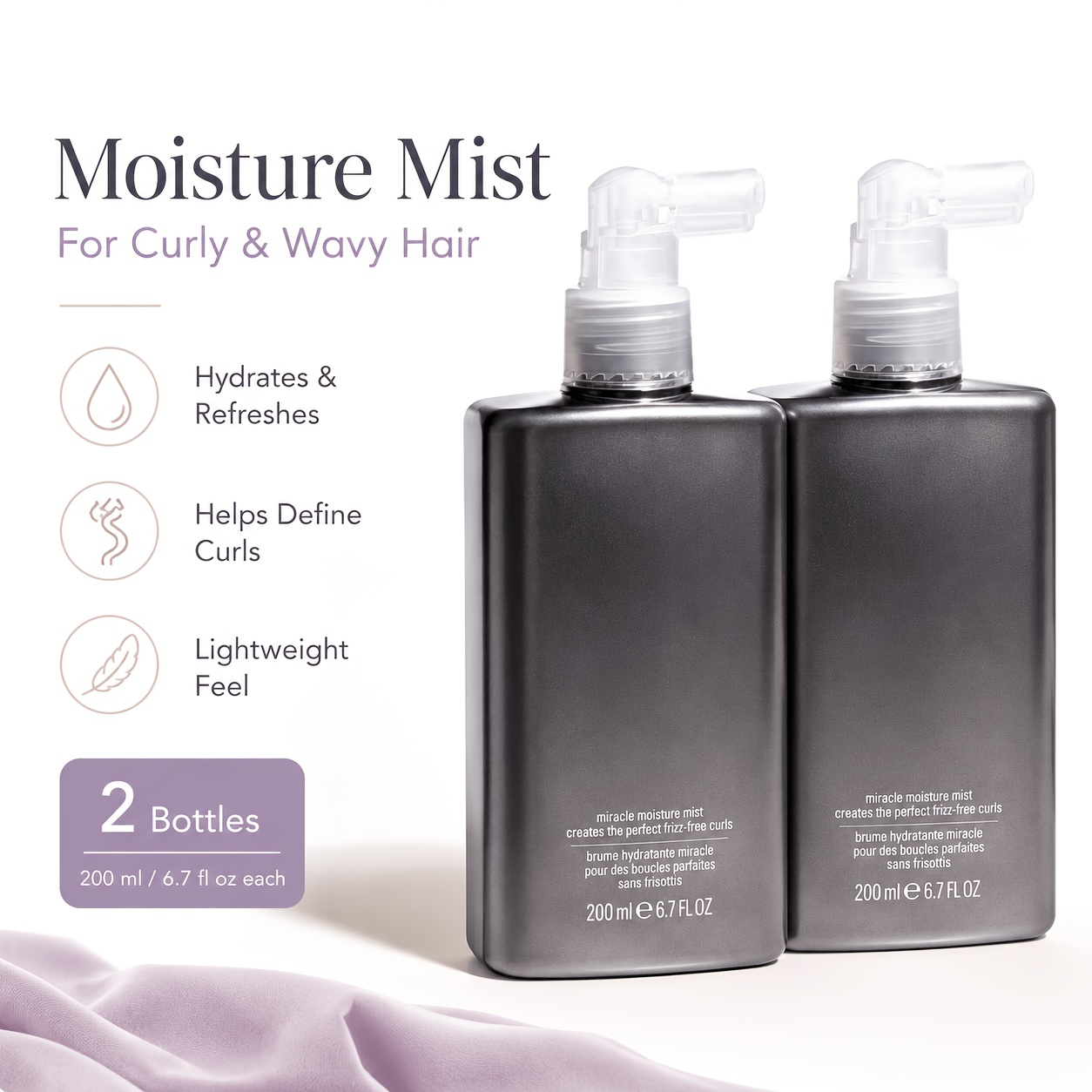 Spray Hidratante para el Cuida - Hair Care For Wavy Hair reseña y precio