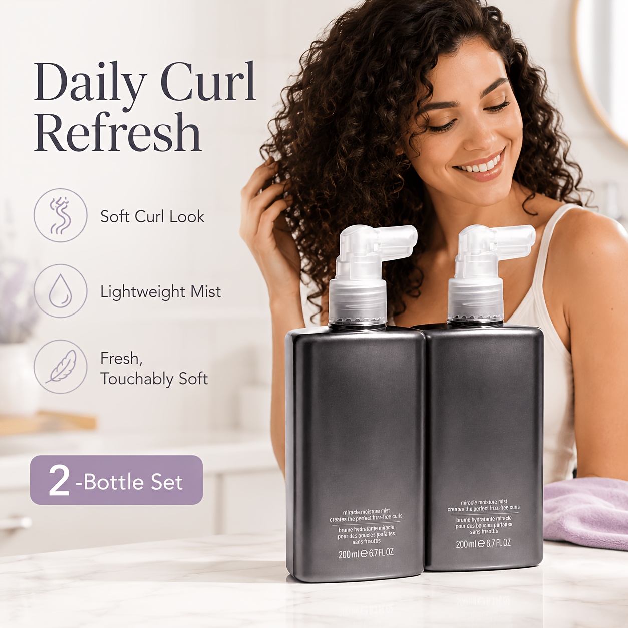 Spray Hidratante para el Cuida - Hair Care For Wavy Hair reseña y precio