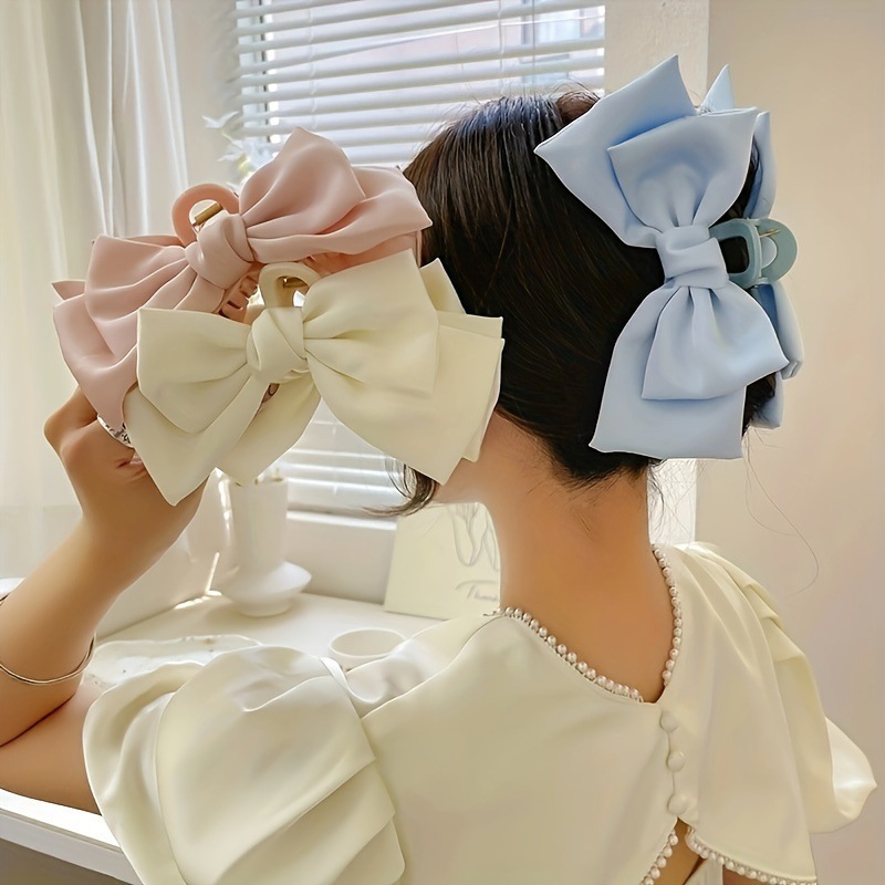 Pinzas de Pelo Grandes con Laz - Hair Clip Claw Large reseña y precio