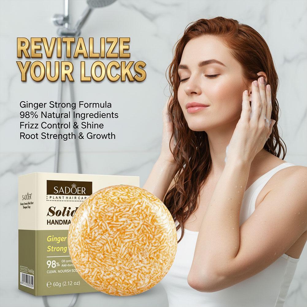 Barra de Champú de Jengibre An - Hair Care Organic reseña y precio