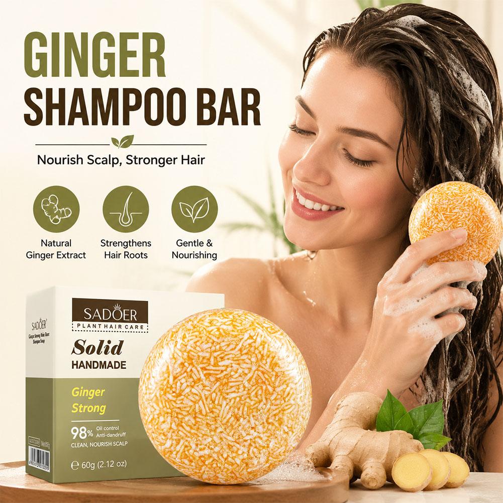 Barra de Champú de Jengibre An - Hair Care Organic reseña y precio