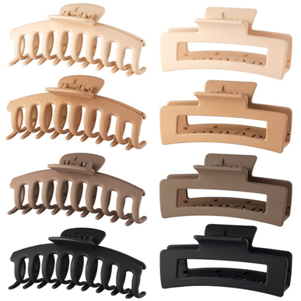 Pinzas para el cabello negras  - Hair Clip Claw Large reseña y precio