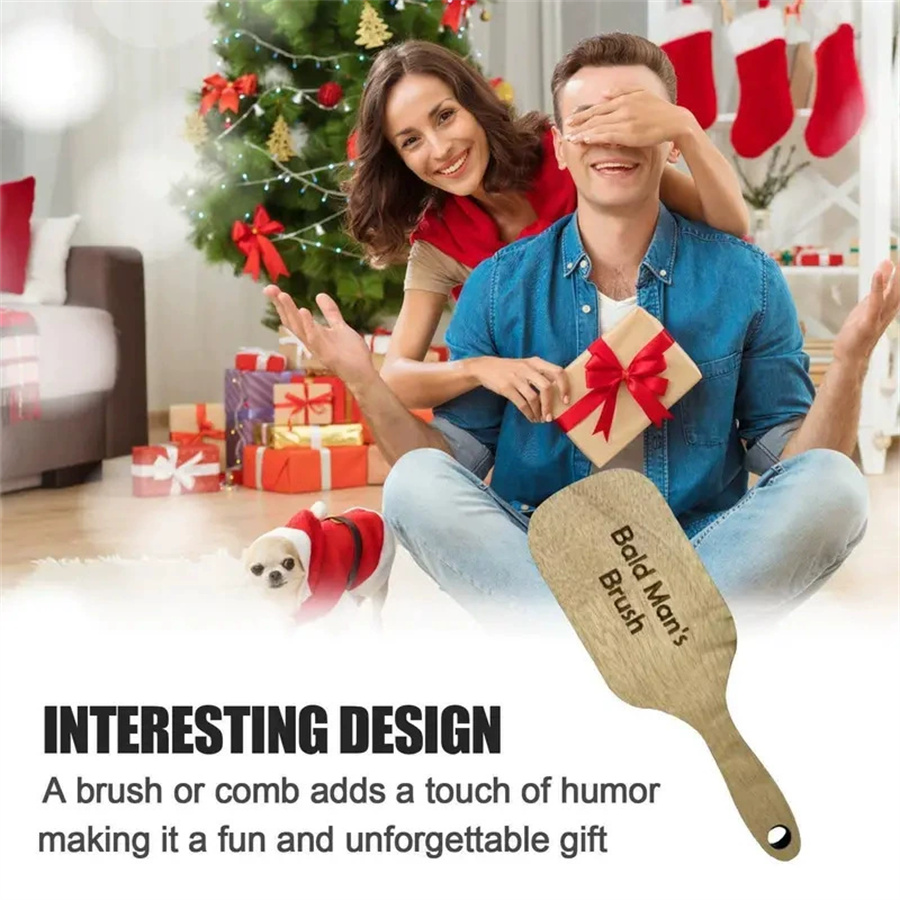Peine de madera para hombres c - Hair Care Gift reseña y precio