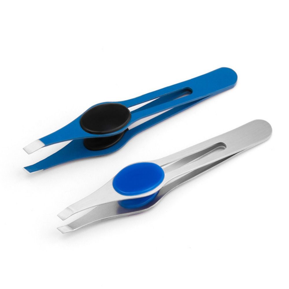Pinzas para cejas de acero ino - Hair Care Tools reseña y precio