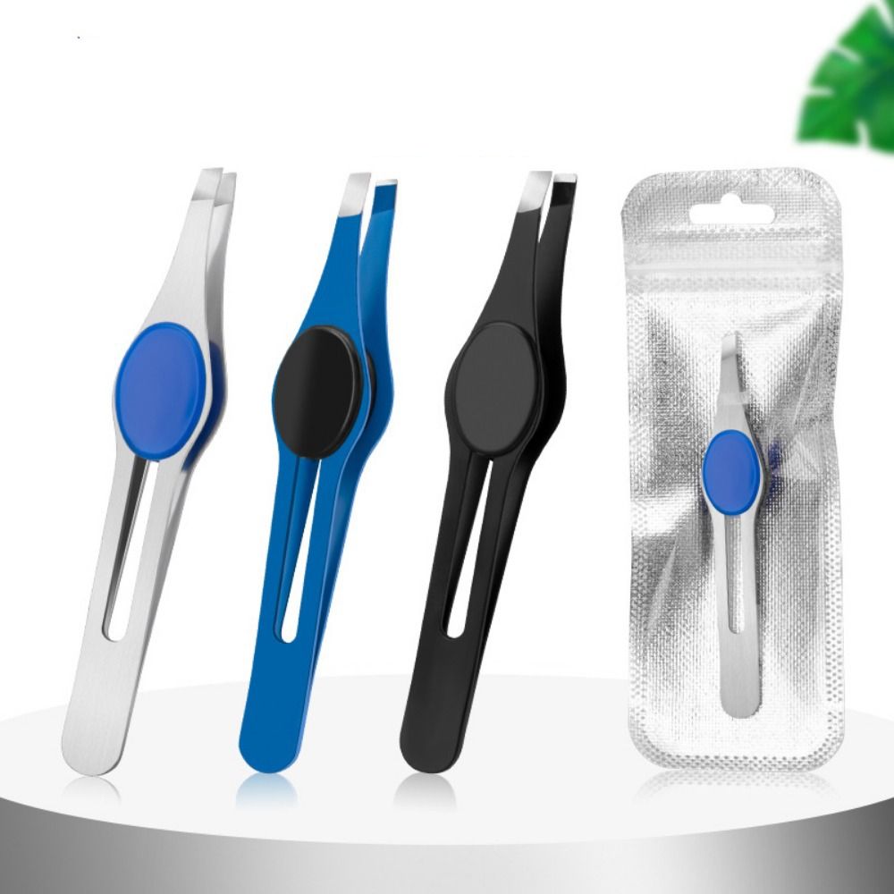 Pinzas para cejas de acero ino - Hair Care Tools reseña y precio