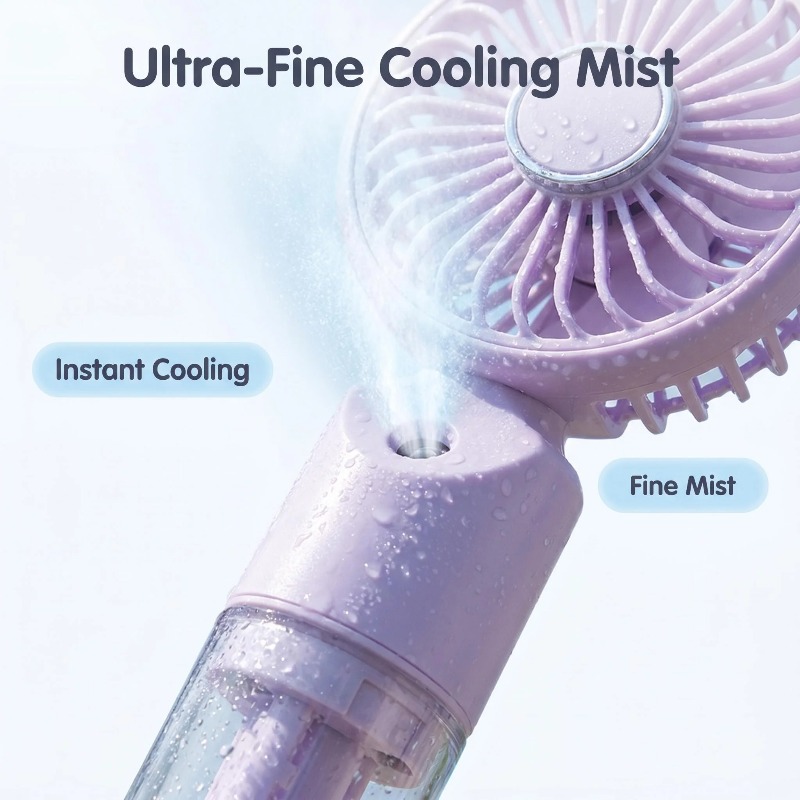 Ventilador de Mano Portátil co - Hair Care Spray reseña y precio