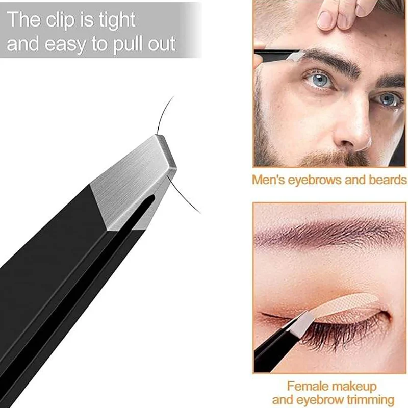 Pinzas para cejas Ouriner, ext - Hair Care Tools reseña y precio