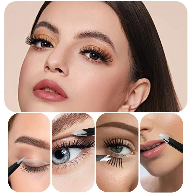 Pinzas para cejas Ouriner, ext - Hair Care Tools reseña y precio