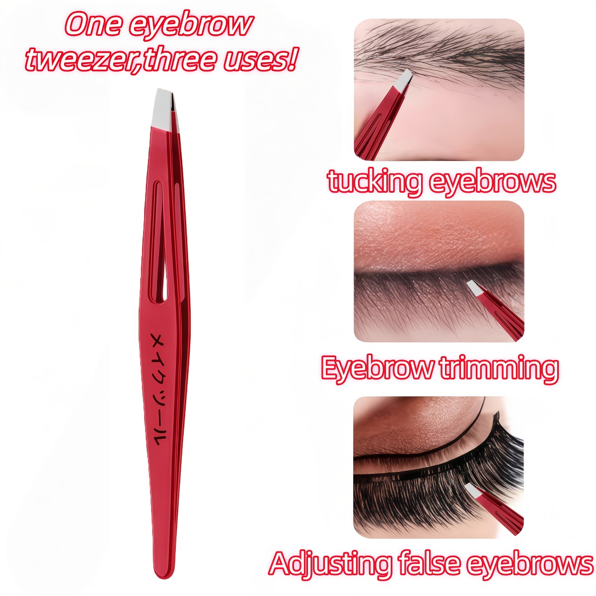 Pinzas de Depilación de Acero  - Hair Care Tools reseña y precio